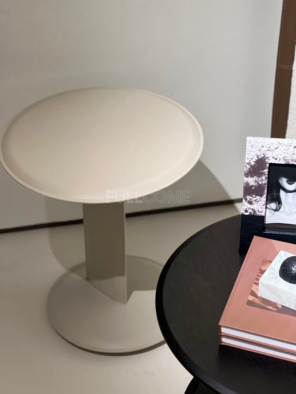 The Paddle Round Side Table