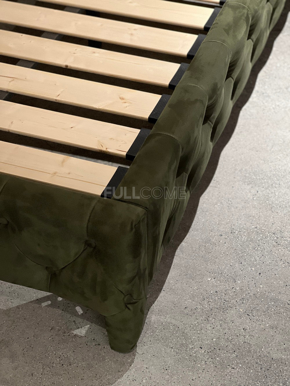 The Diamond-Tufted Bed