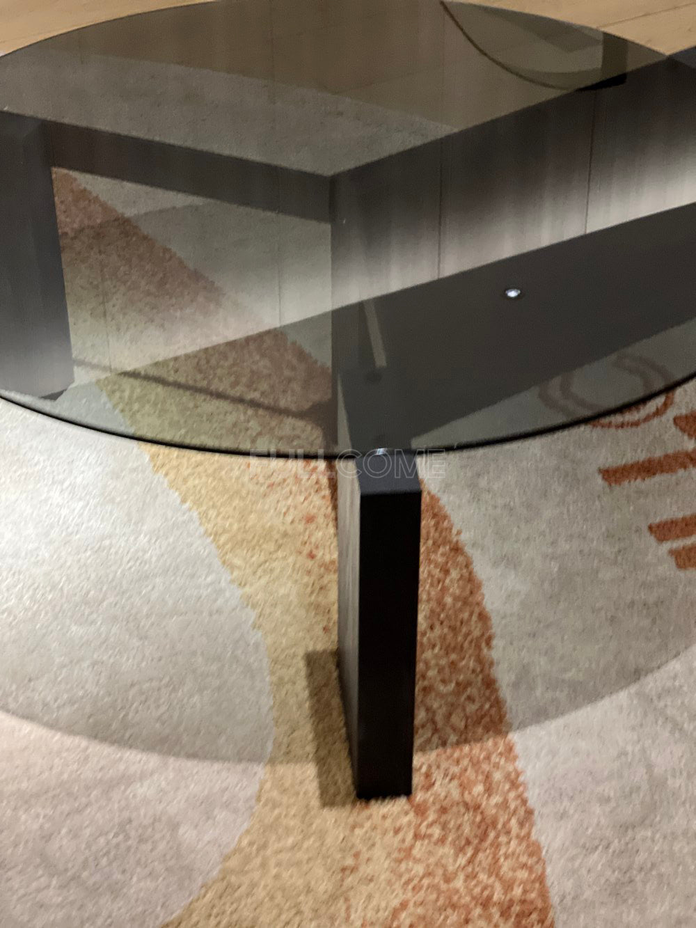 The Blade Cross Round Coffee Table