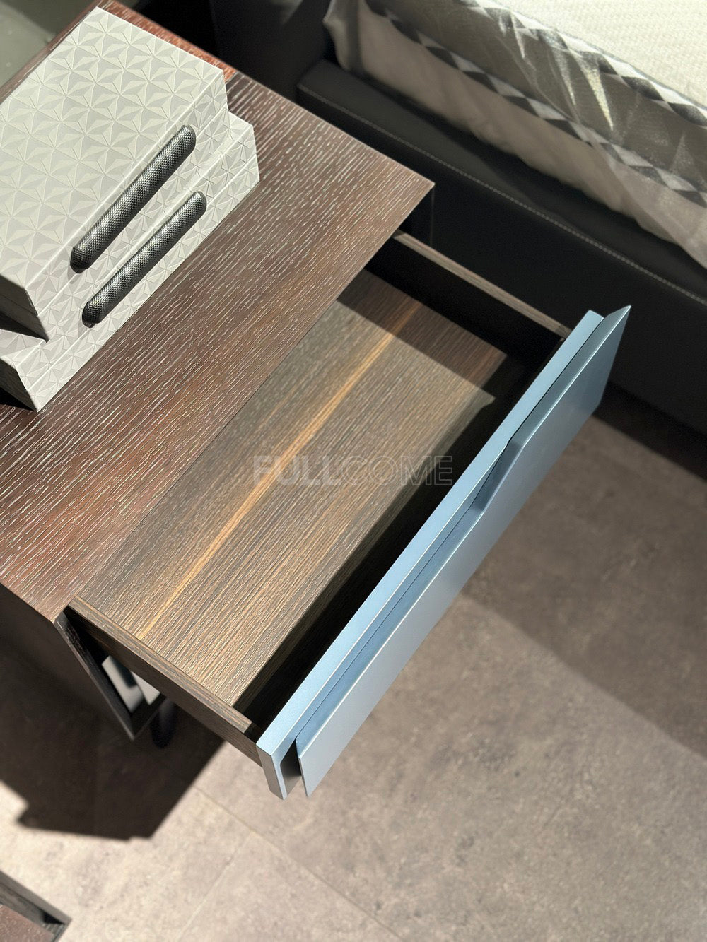 The Angled Notch Nightstand