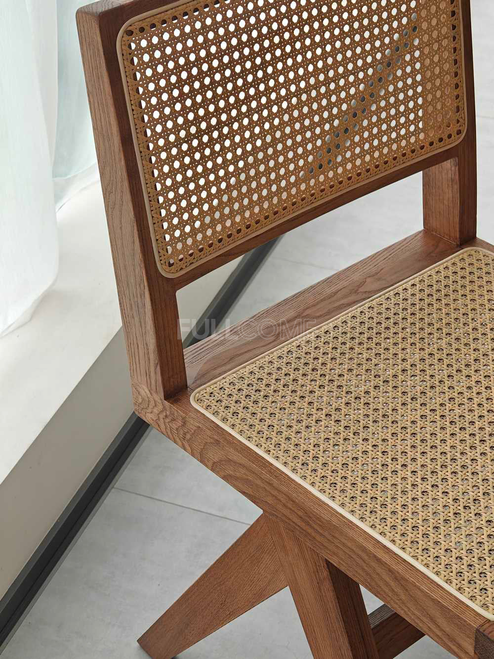 The Trestle Cane Side Chair
