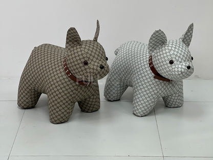 The Studded Collar Bulldog Stool
