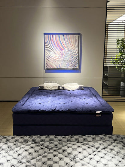 The Indigo Check Mattress