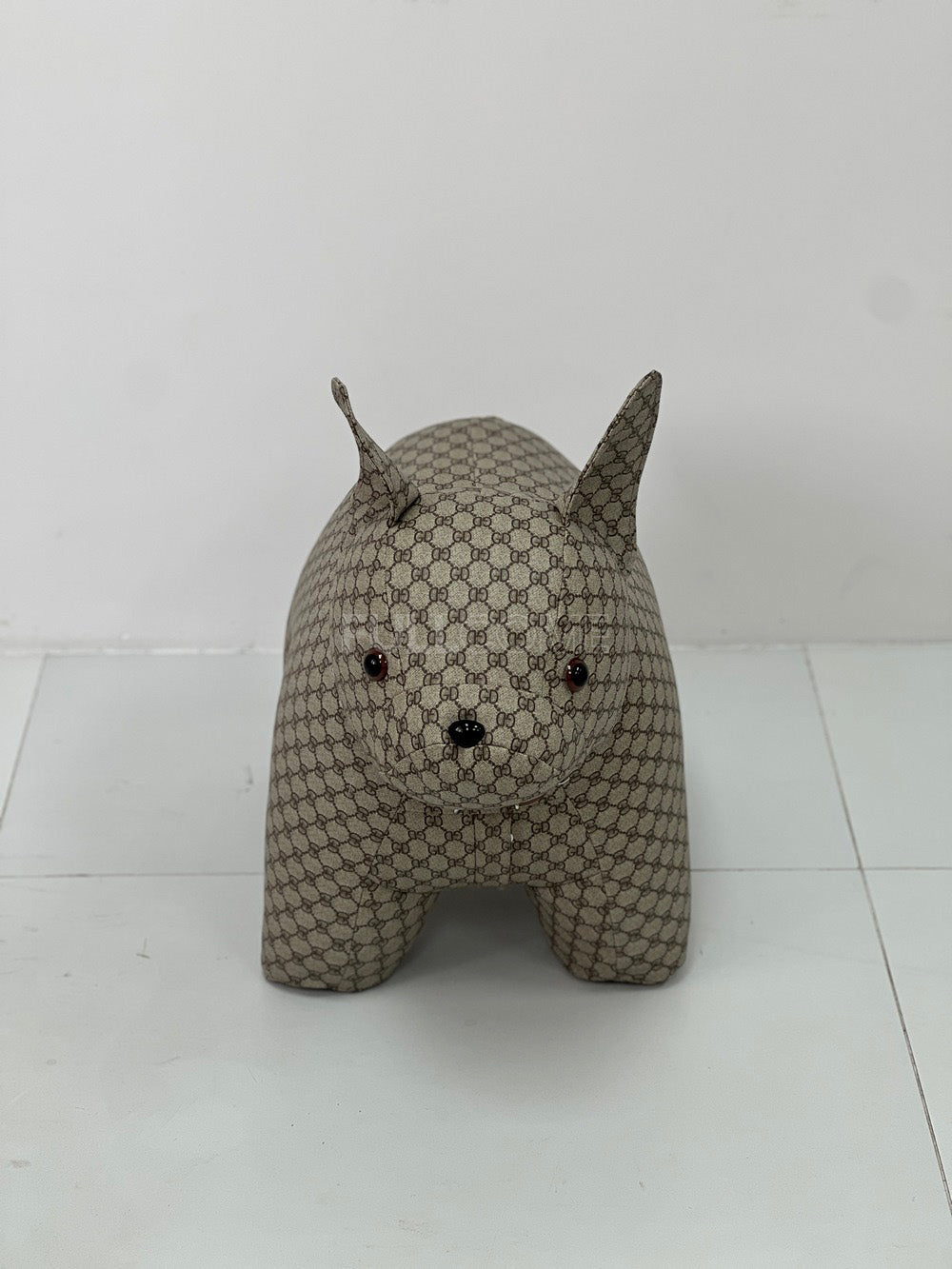 The Studded Collar Bulldog Stool