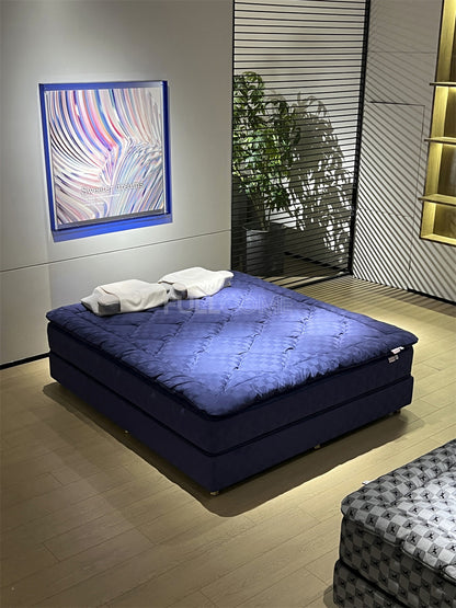 The Indigo Check Mattress