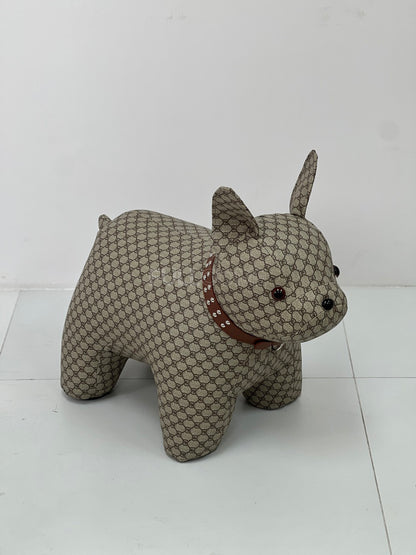 The Studded Collar Bulldog Stool