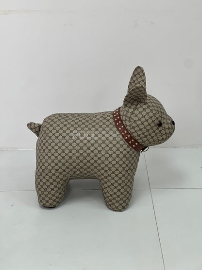The Studded Collar Bulldog Stool