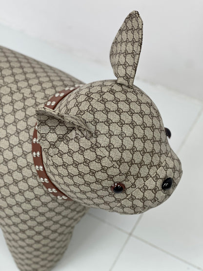 The Studded Collar Bulldog Stool