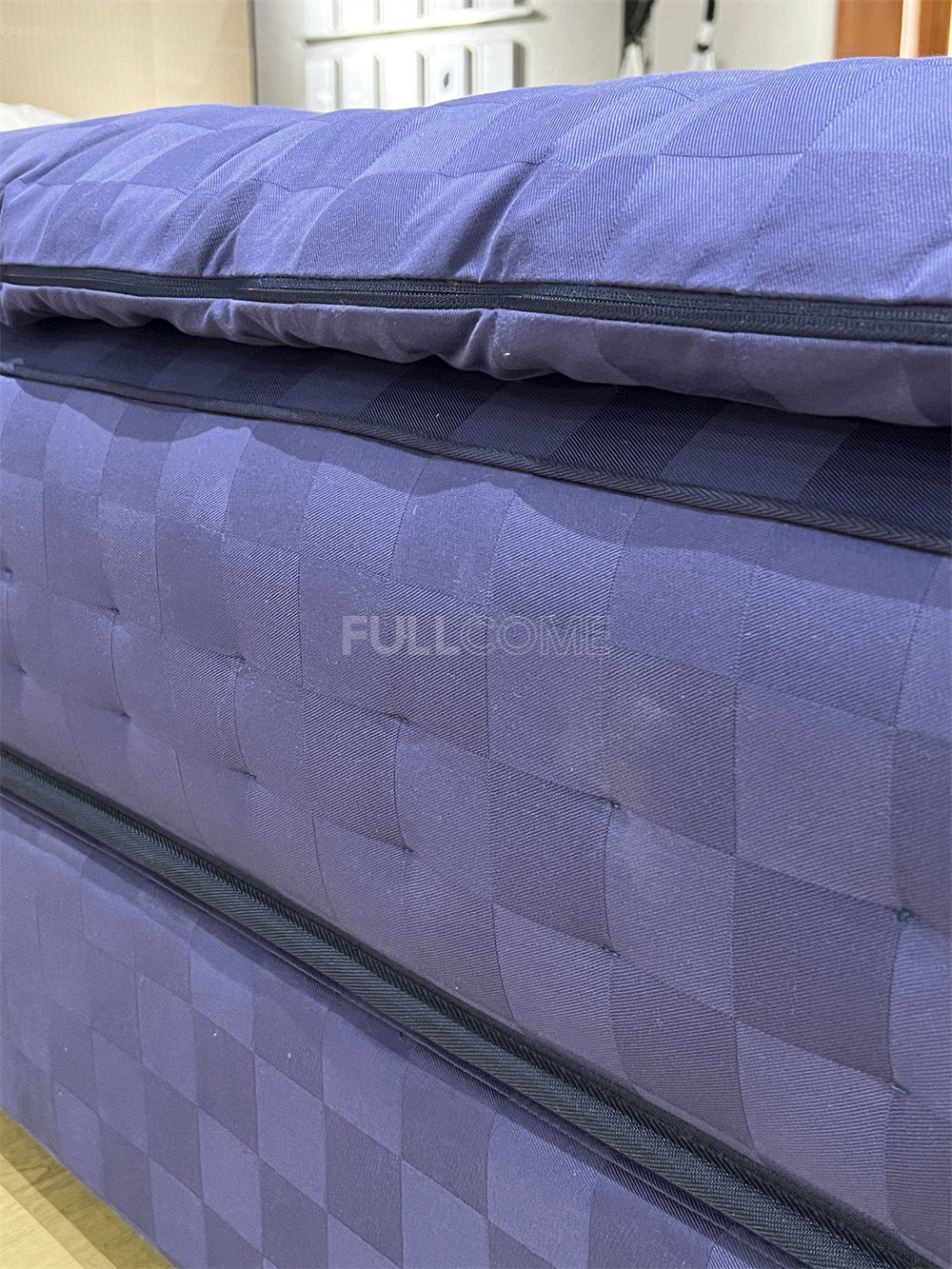 The Indigo Check Mattress