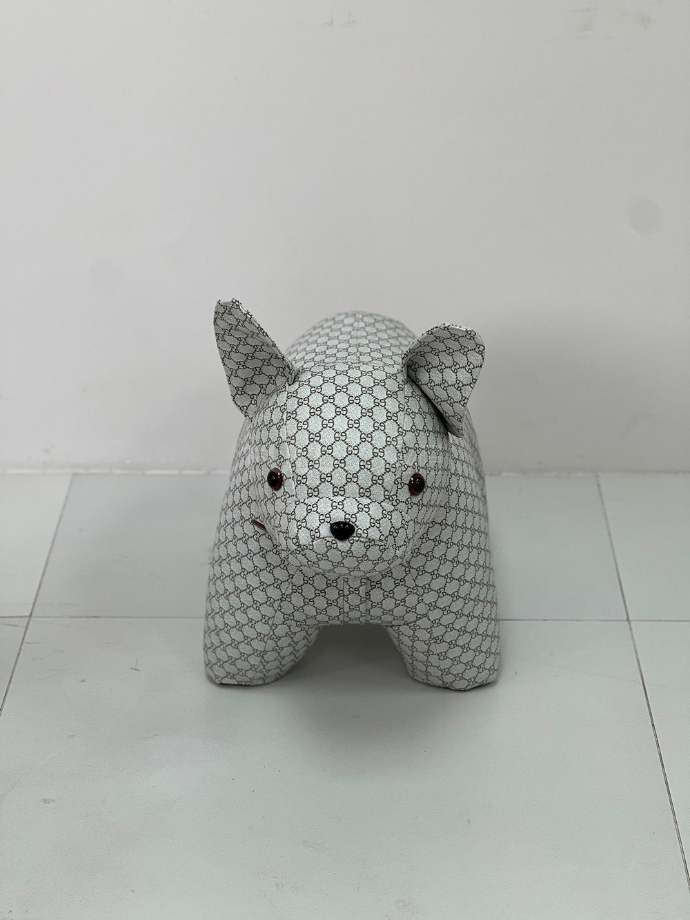 The Studded Collar Bulldog Stool