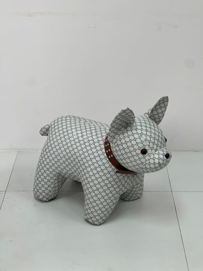 The Studded Collar Bulldog Stool