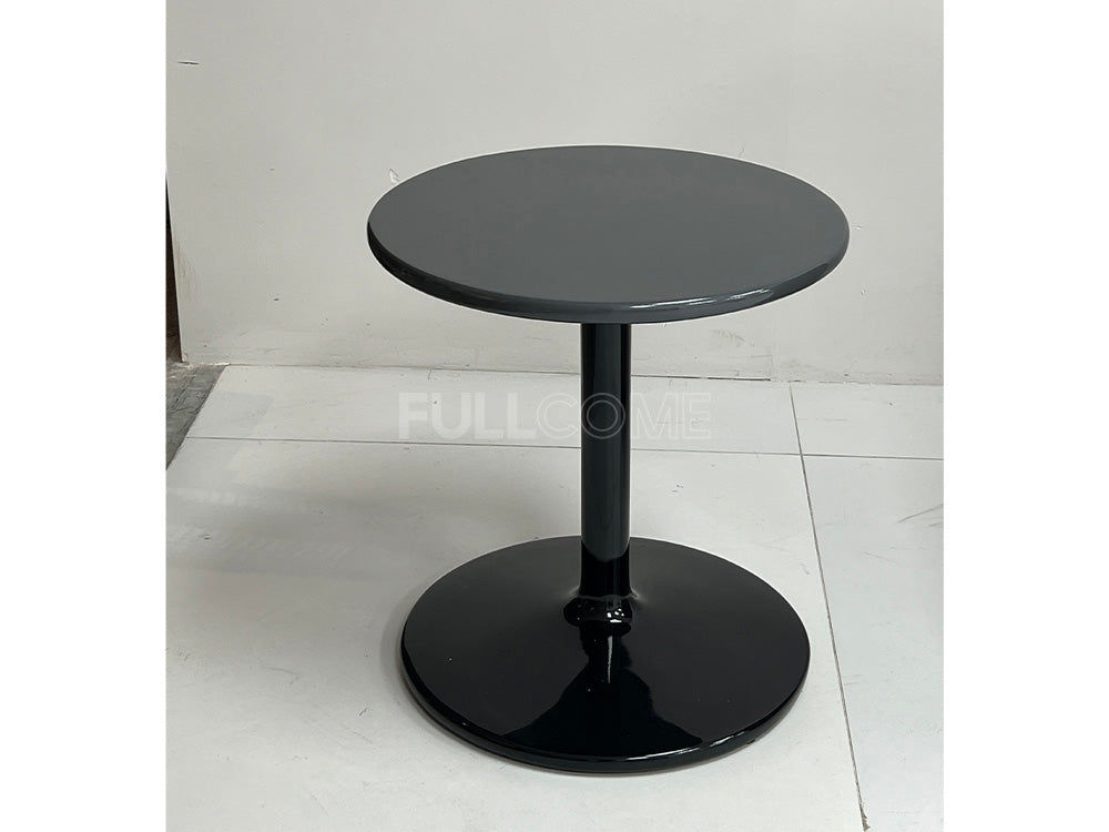The High Gloss Round Side Table