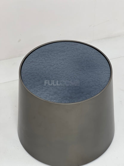 The Tapered Gloss Drum Coffee Table
