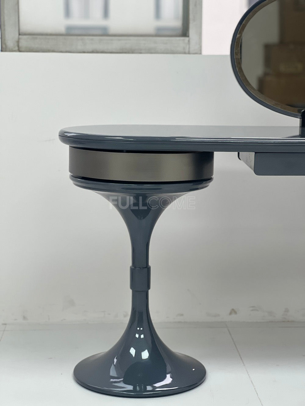 The Trumpet-Pedestal Vanity