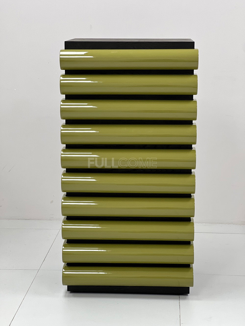The Olive Pillow-Front Tallboy