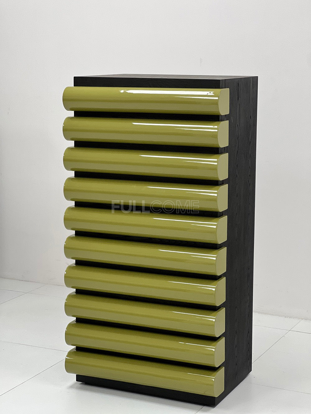 The Olive Pillow-Front Tallboy