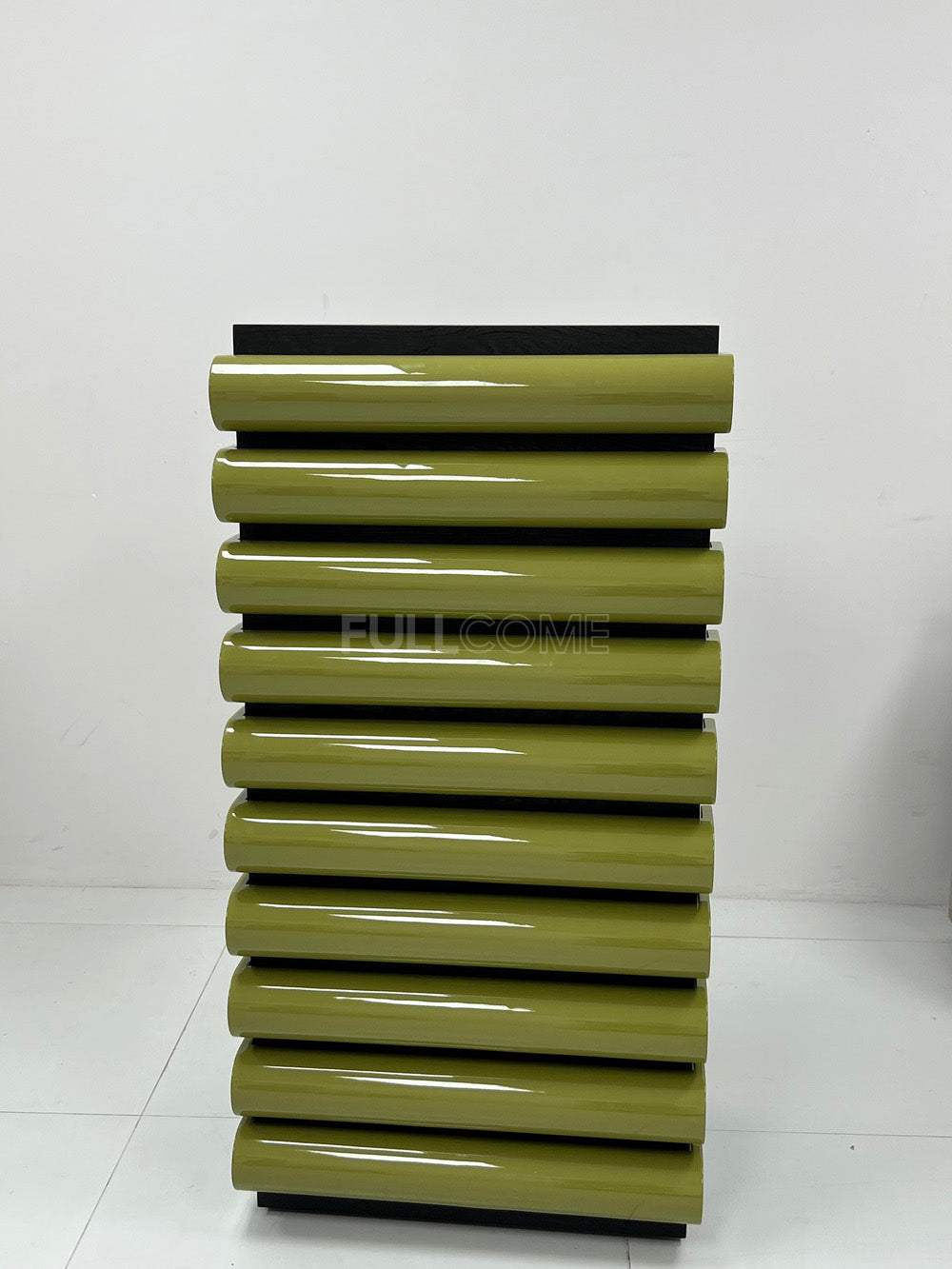 The Olive Pillow-Front Tallboy