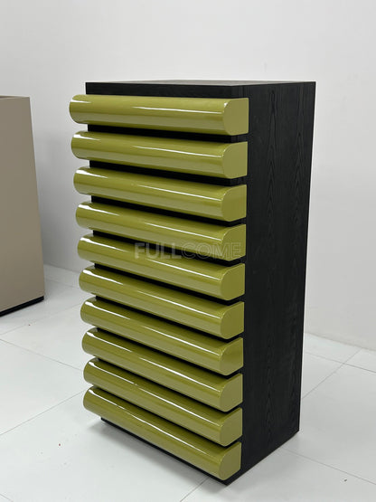 The Olive Pillow-Front Tallboy