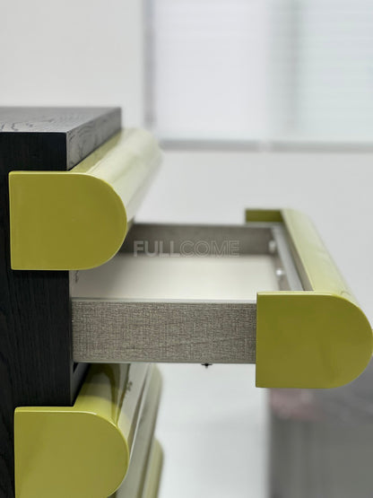 The Olive Pillow-Front Tallboy