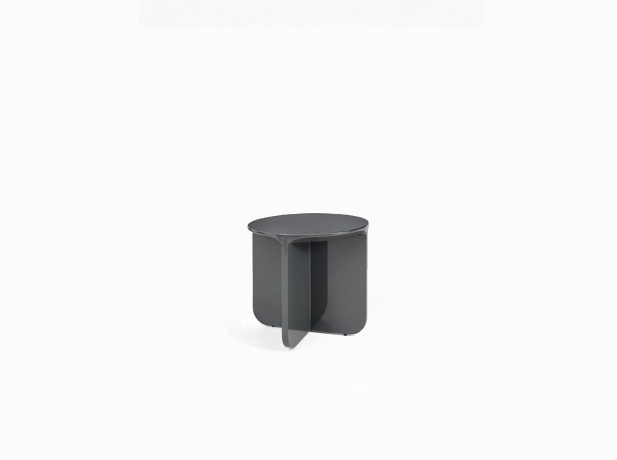 Basalt Round Side Table