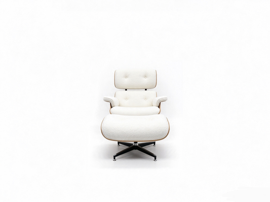Eames Armchair - Cloth / Wood