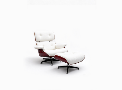 Eames Armchair - Cloth / Carbon fiber