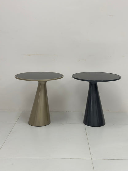 The Trumpet Pedestal Side Table