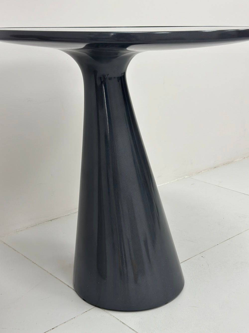 The Trumpet Pedestal Side Table