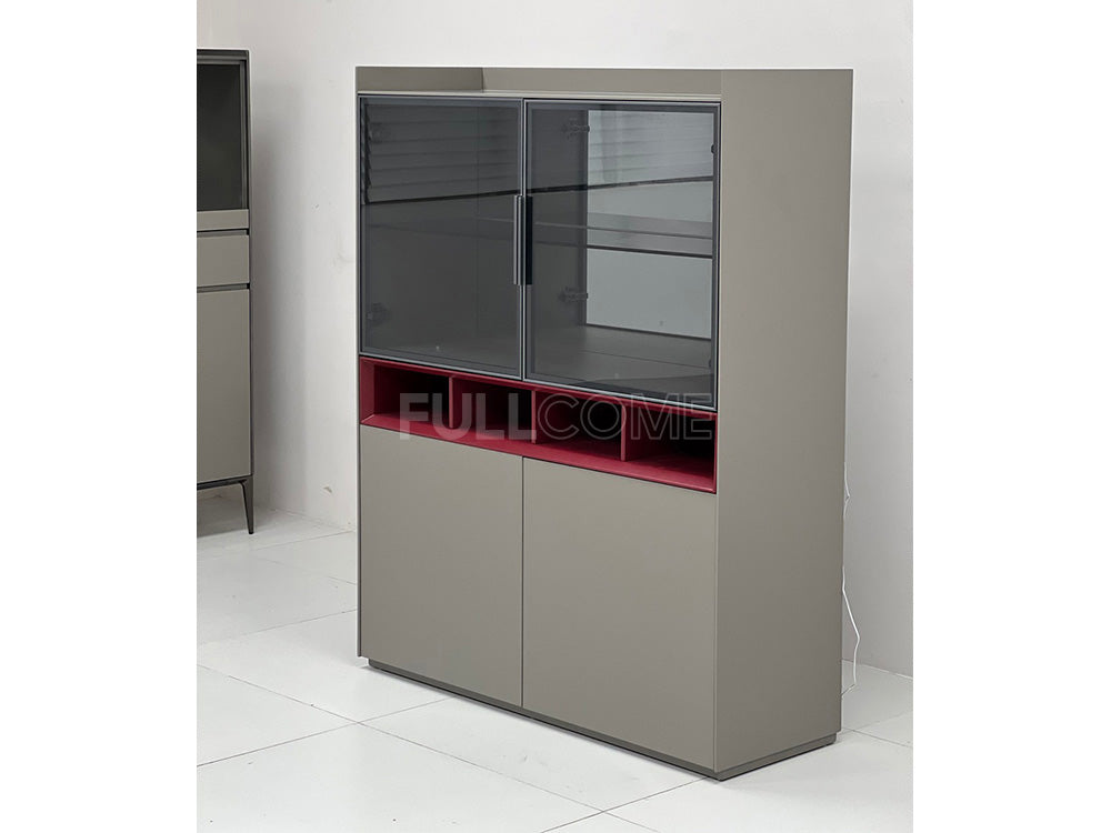 The Red Cubby Cabinet