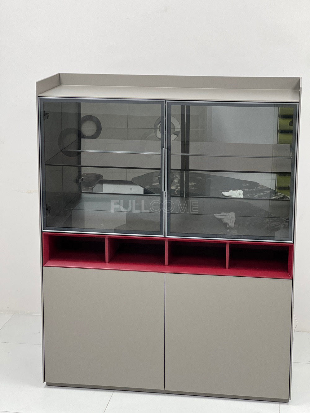 The Red Cubby Cabinet