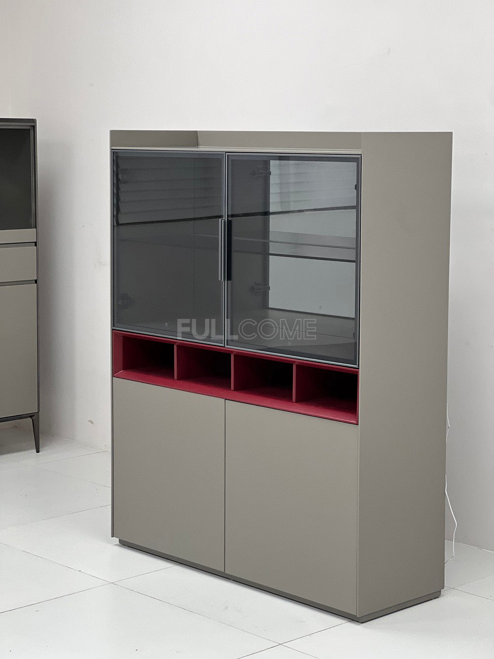 The Red Cubby Cabinet