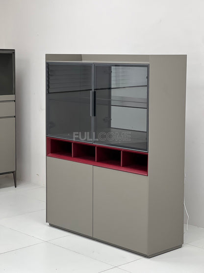 The Red Cubby Cabinet