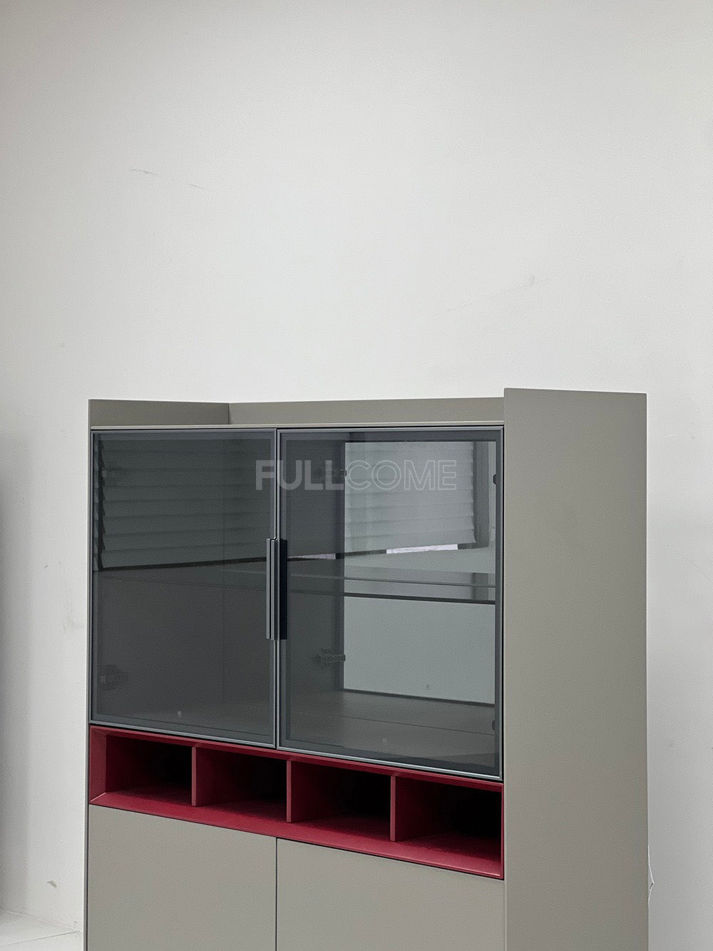 The Red Cubby Cabinet