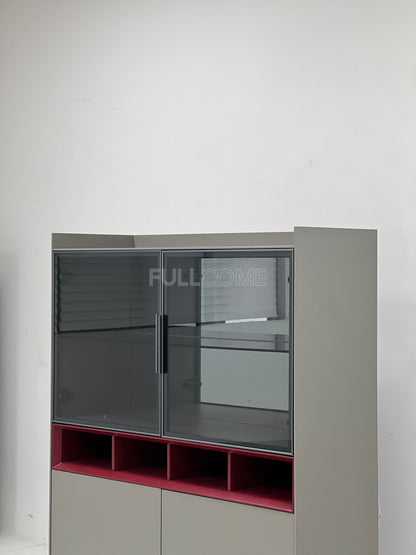 The Red Cubby Cabinet