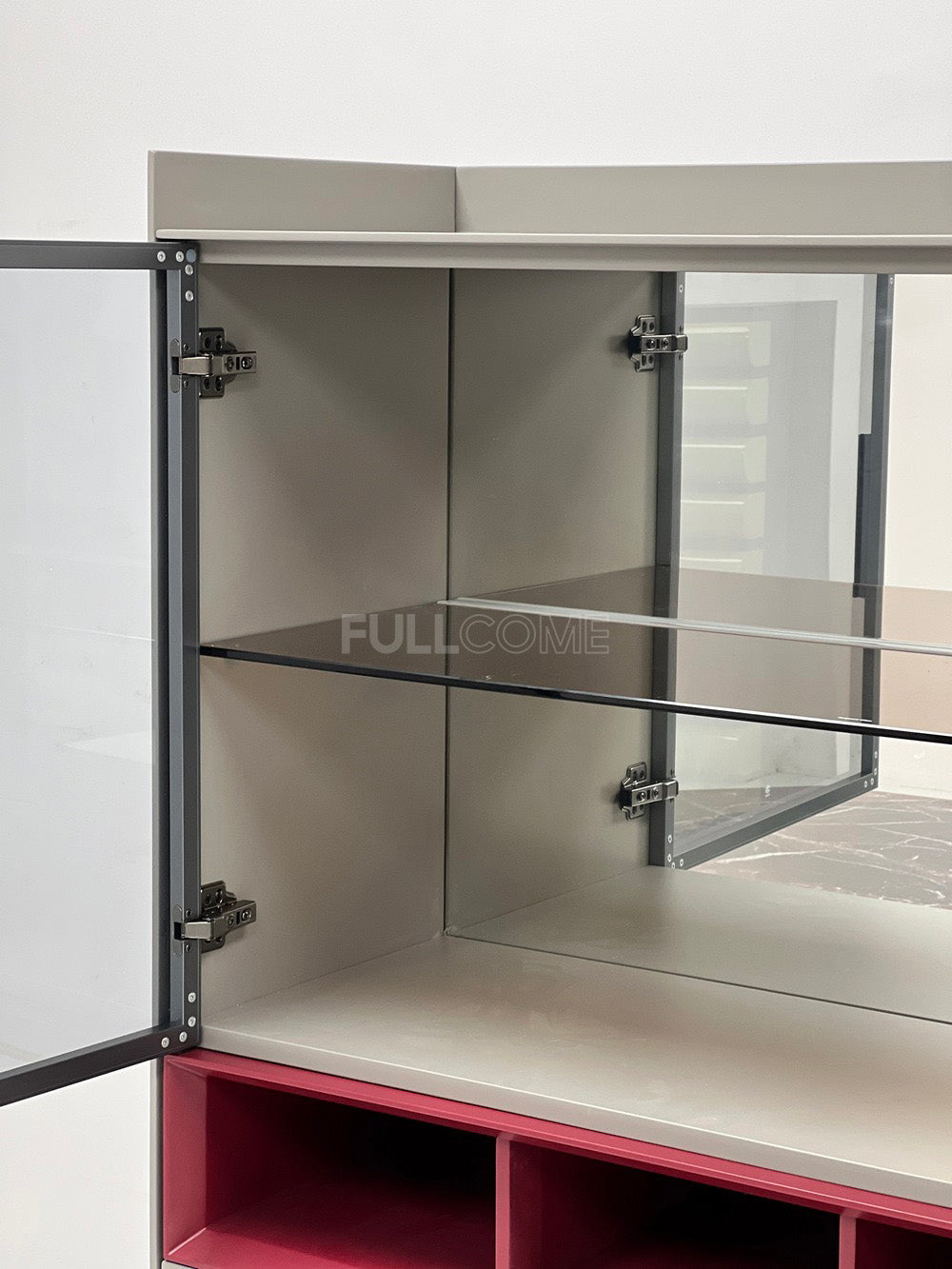 The Red Cubby Cabinet