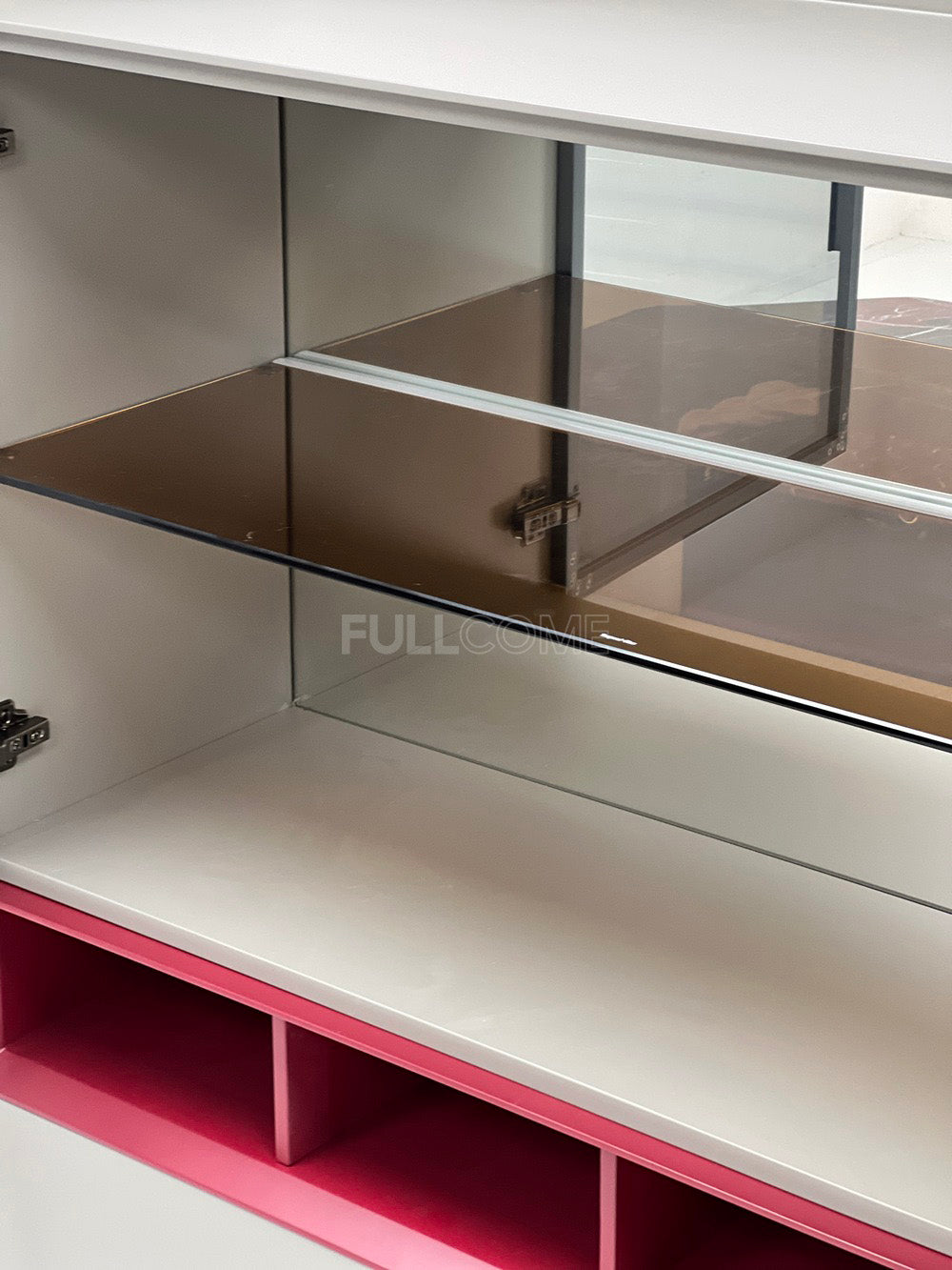 The Red Cubby Cabinet