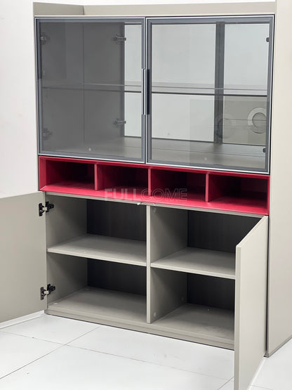 The Red Cubby Cabinet