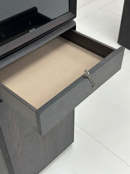 The Turntable Bar Cabinet