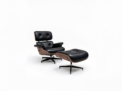 Eames Armchair - Leather / Wood