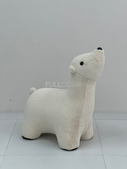 The Polar Bear Ride-On Stool