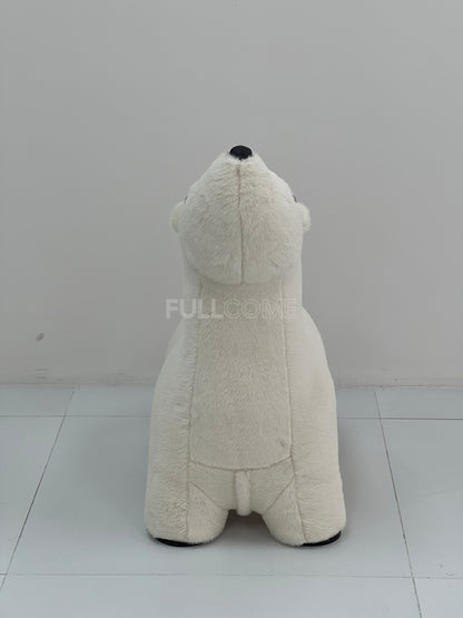 The Polar Bear Ride-On Stool