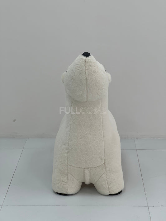 The Polar Bear Ride-On Stool