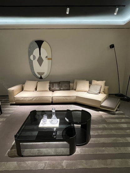 The Glass Blade Coffee Table Set