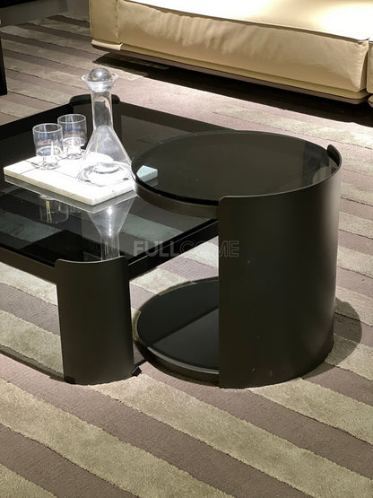 The Glass Blade Coffee Table Set