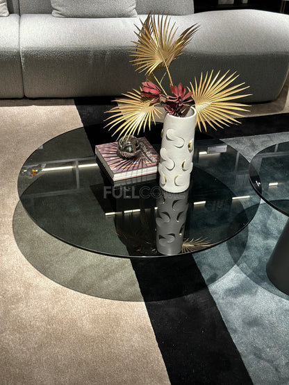 The Drum-Base Coffee Table Set