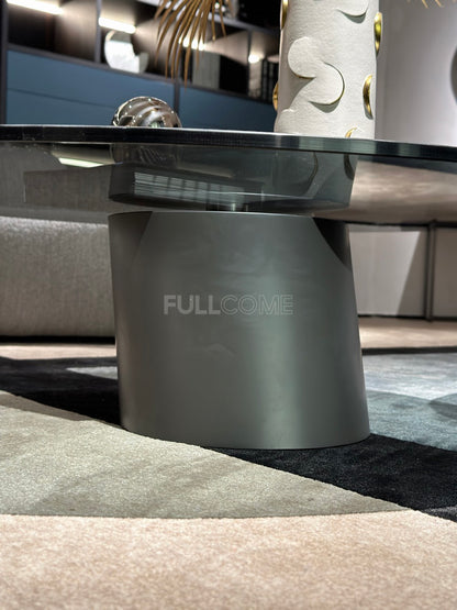 The Drum-Base Coffee Table Set