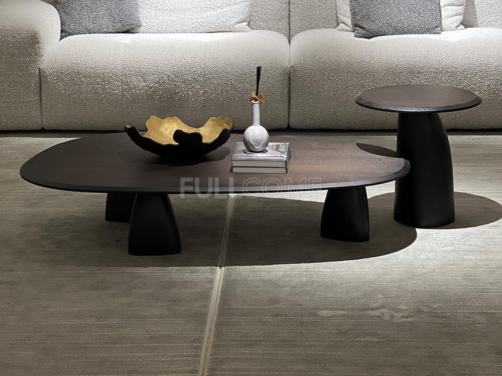 The Smoked Oval Coffee Table