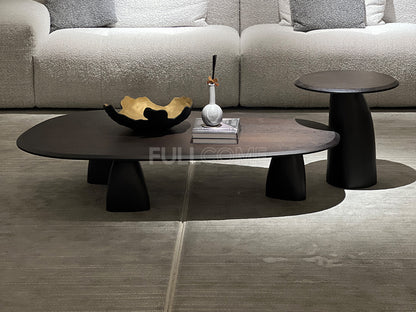 The Smoked Oval Coffee Table