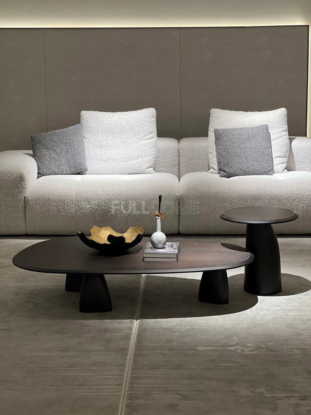 The Smoked Oval Coffee Table