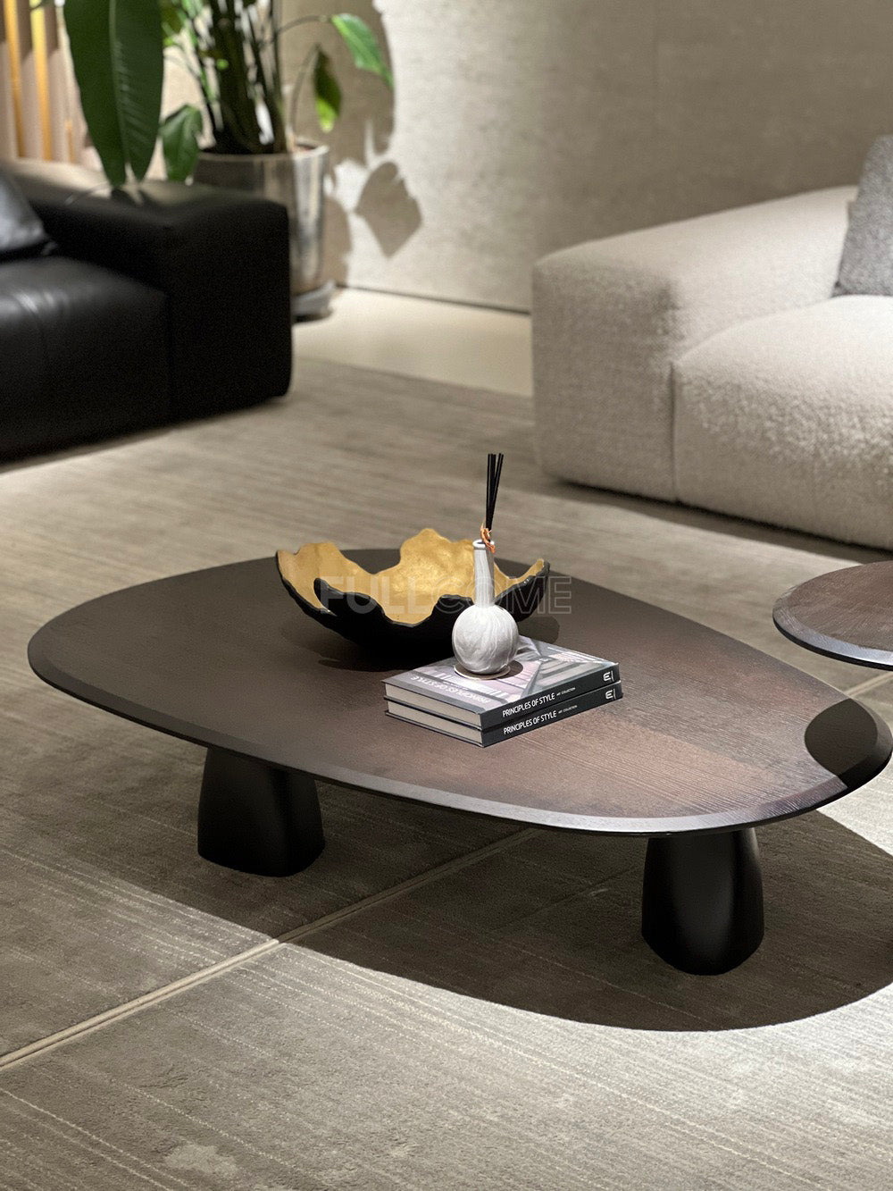 The Smoked Oval Coffee Table